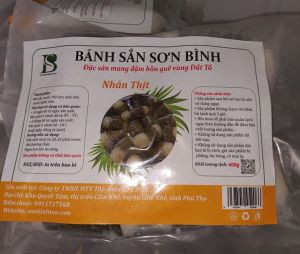 Bánh sắn Sơn Bình nhân thịt