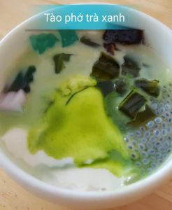 Tào phớ trà xanh