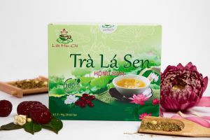 Trà lá sen Hồng Sâm
