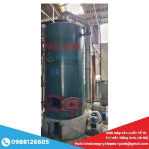 Nồi Hơi Đốt Than Củi 1 Tấn - 0988126605