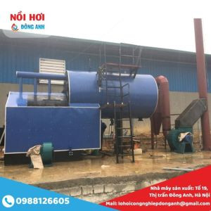 Nồi Hơi Đốt Than Củi 2 Tấn -0988126605